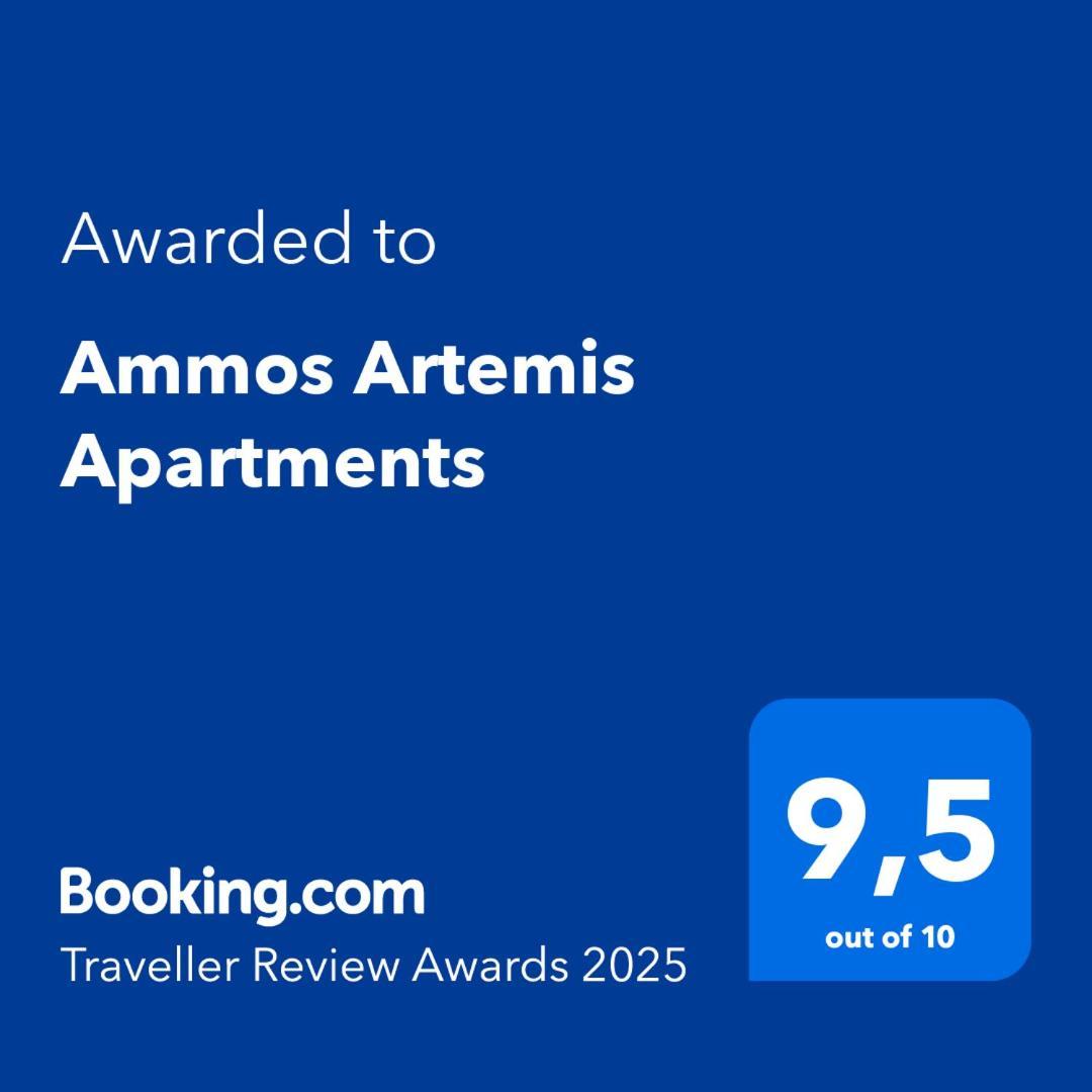 Ammos Artemis Apartments Экстерьер фото
